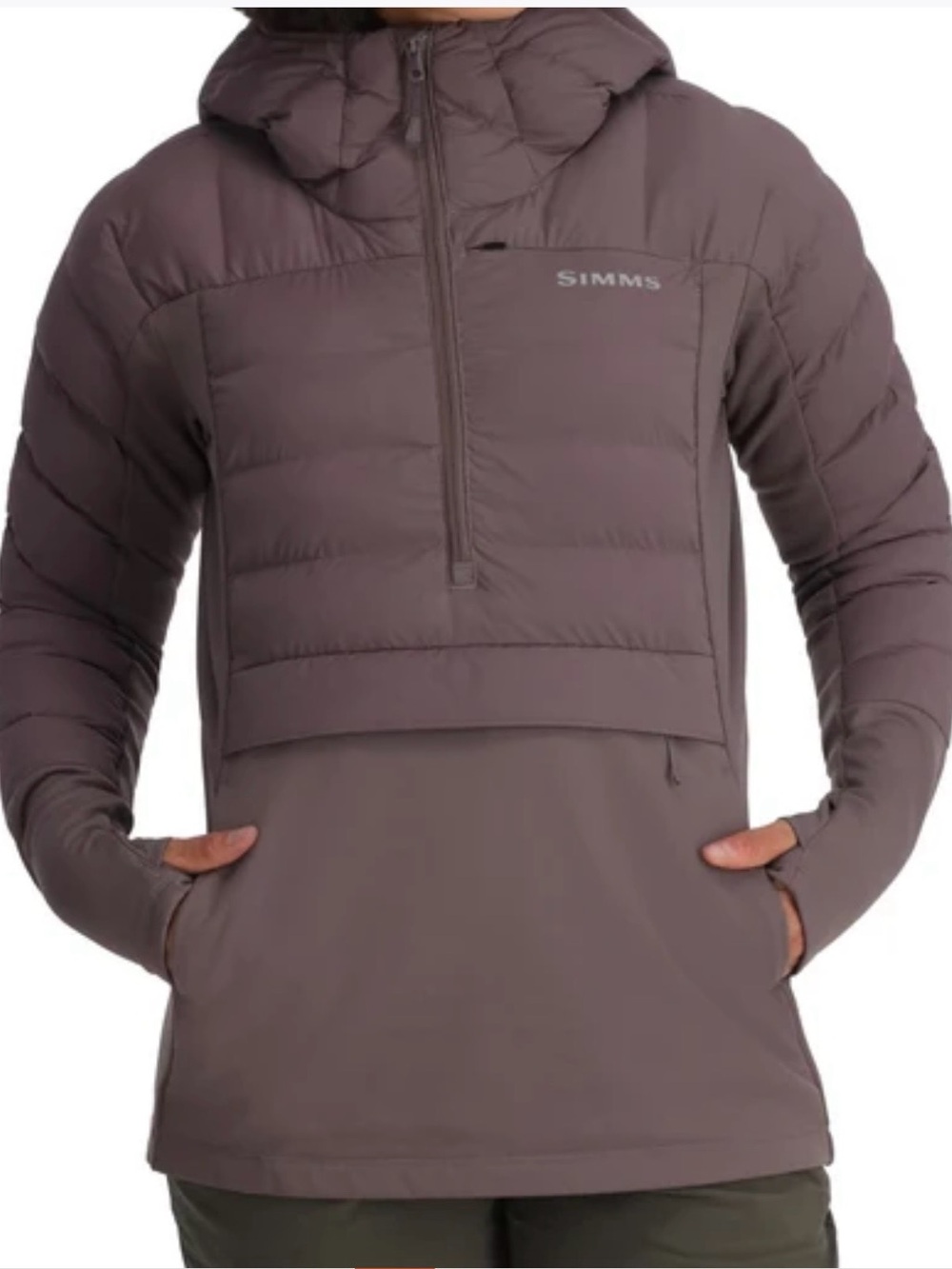 Simms ExStream Insulated Pullover Hoodie- Mauve Taupe